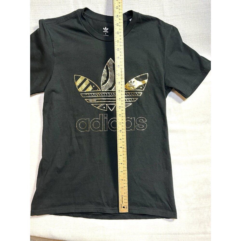 Adidas Originals Superstan Men's Cotton T Shirt - Adult S- Black - Picture 7 of 12